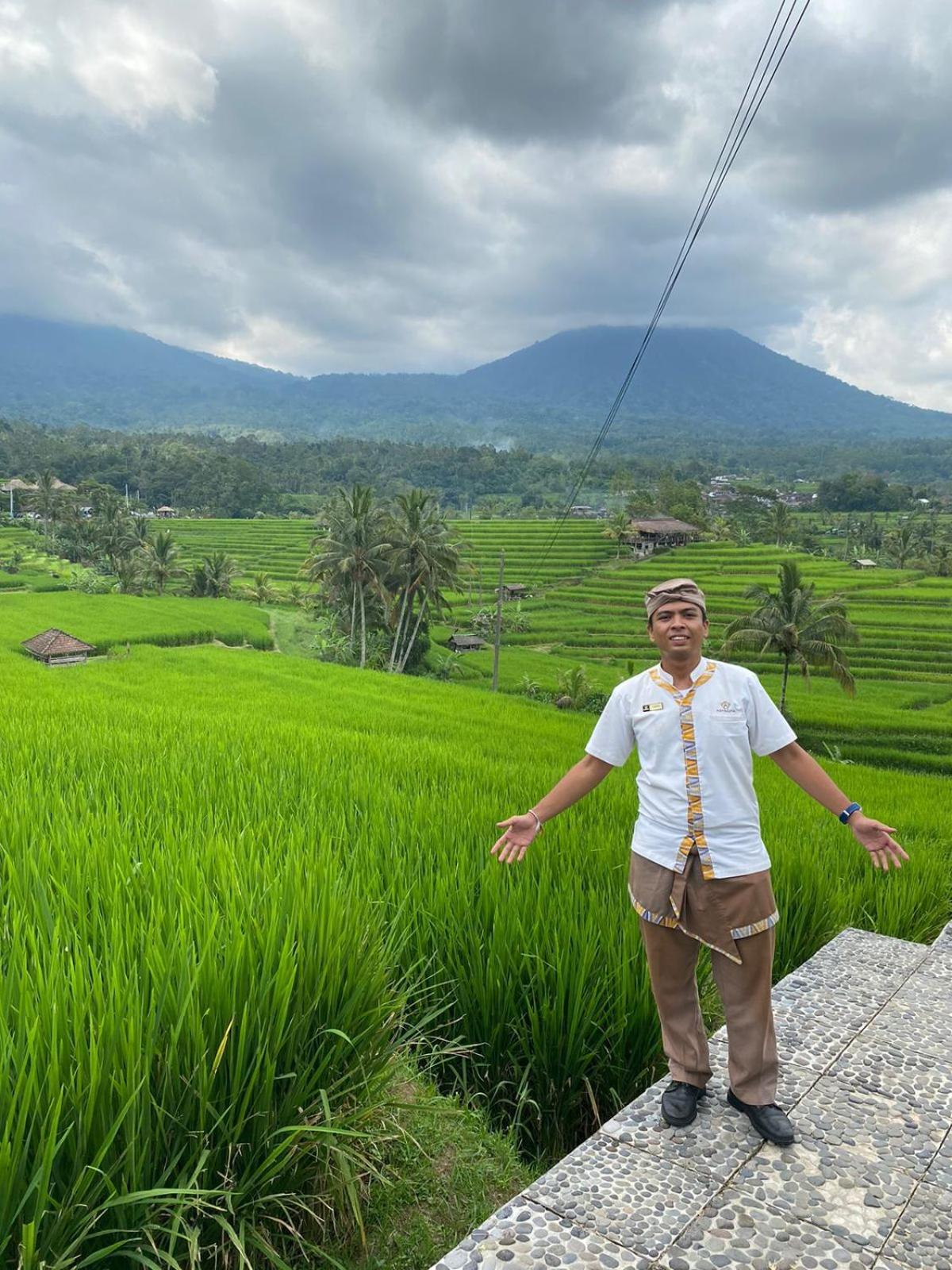 Teras Subak Jatiluwih Apartment Exterior foto
